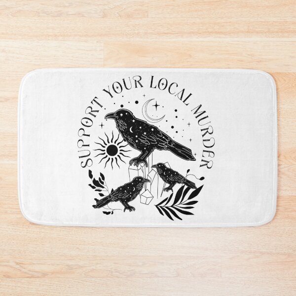 Item preview, Support Your Local Murder designed and sold by witchlingart.
