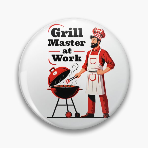 Item preview, Grill Master at Work - BBQ King T-Shirt designed and sold by AnnDesignStudio.