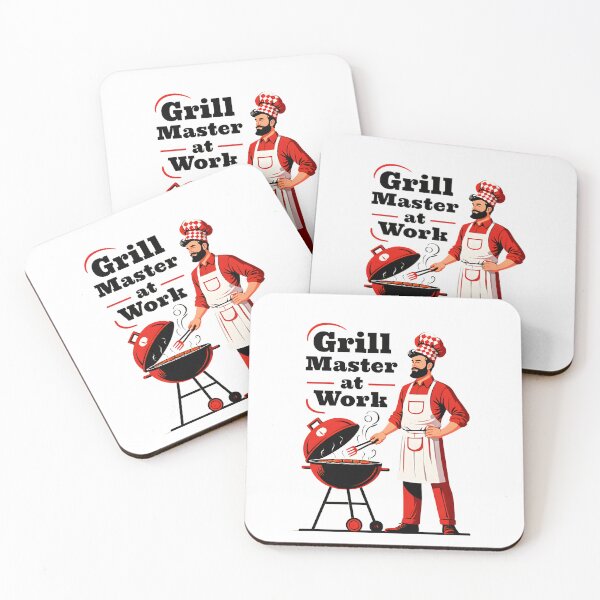 Item preview, Grill Master at Work - BBQ King T-Shirt designed and sold by AnnDesignStudio.