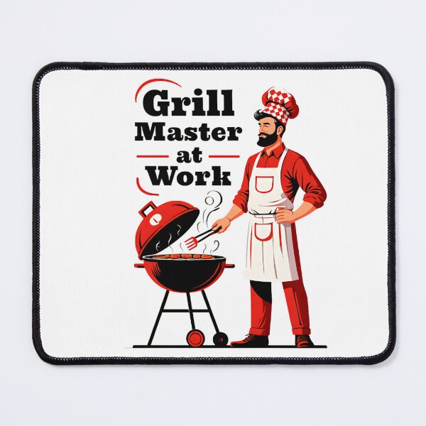 Item preview, Grill Master at Work - BBQ King T-Shirt designed and sold by AnnDesignStudio.