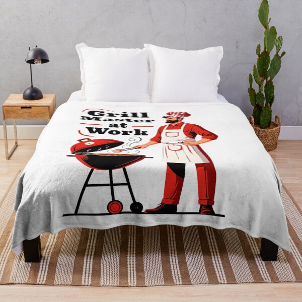 Item preview, Grill Master at Work - BBQ King T-Shirt designed and sold by AnnDesignStudio.
