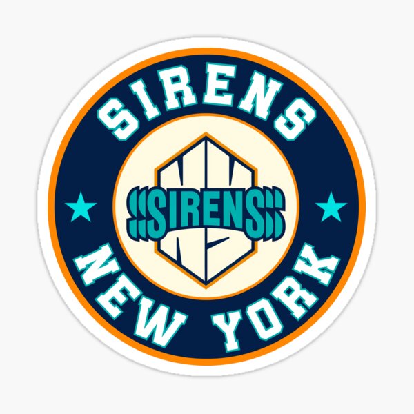 Item preview, PWHL New York Sirens women's ice hockey sports teamwork   designed and sold by SkeletonsDanger.