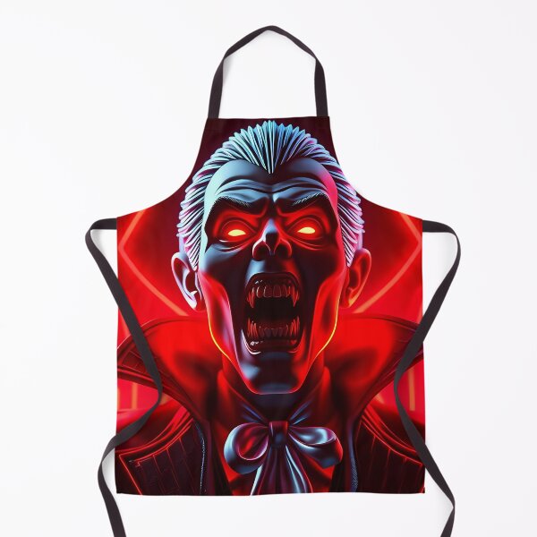 Item preview, Neon Vampire Rage – Futuristic Horror Art designed and sold by FusionCipher.