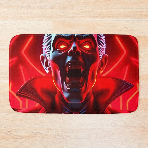 Item preview, Neon Vampire Rage – Futuristic Horror Art designed and sold by FusionCipher.