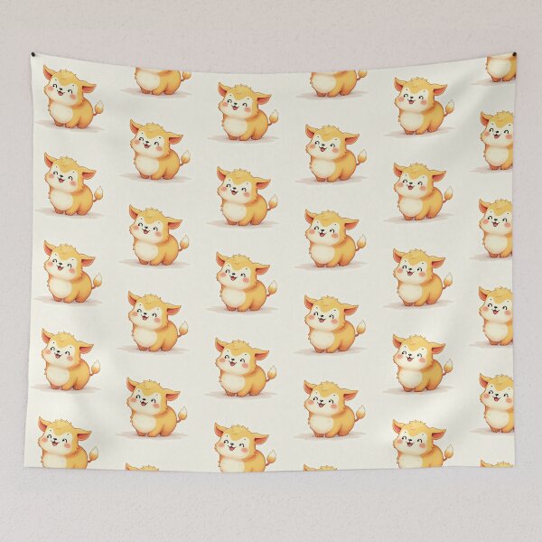 Item preview, Cute funny animal happy smile fun aesthrtic cool designed and sold by anrecat.