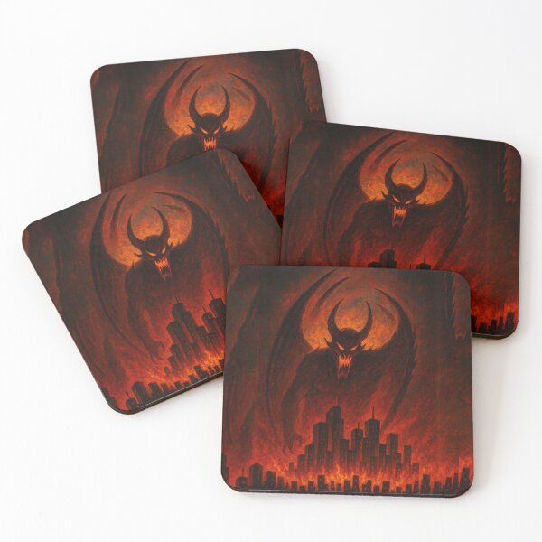 Item preview, Demon City designed and sold by ArtOfMeowtin.