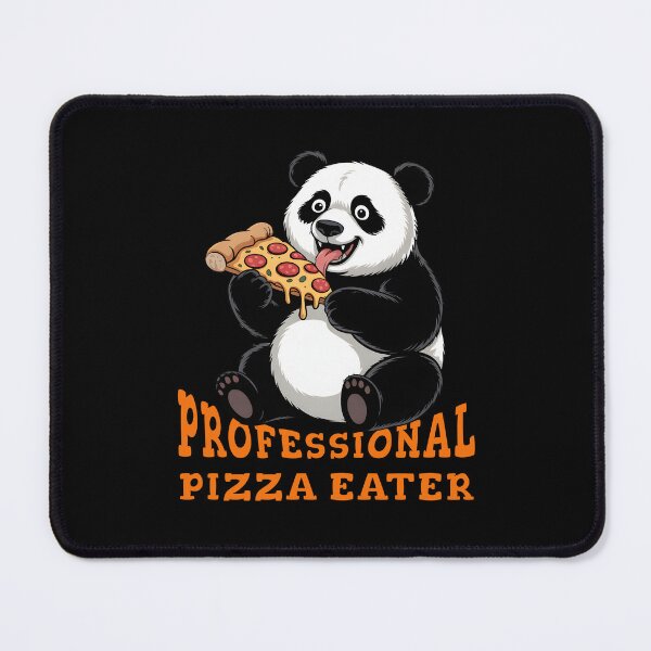 Item preview, Professional Pizza Eater – Funny Panda Eating Pizza designed and sold by Fragy72.