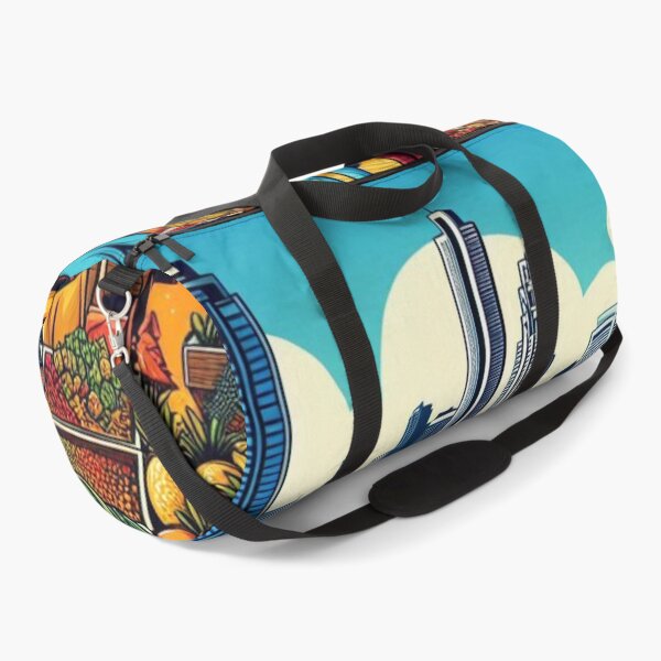 Item preview, Panama City Market Comic Design – Vibrant AI Illustration for Clothing, Accessories & Urban Travel-Inspired Fashion designed and sold by knalpot-design.