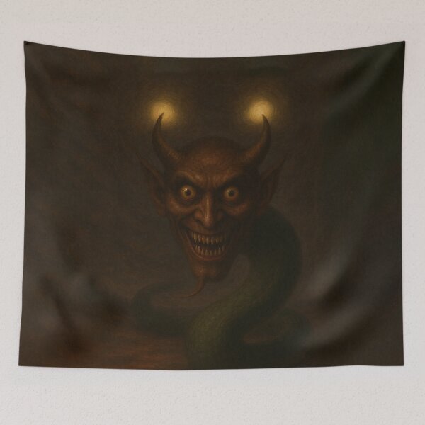 Item preview, The Devil’s Coil designed and sold by ArtOfMeowtin.