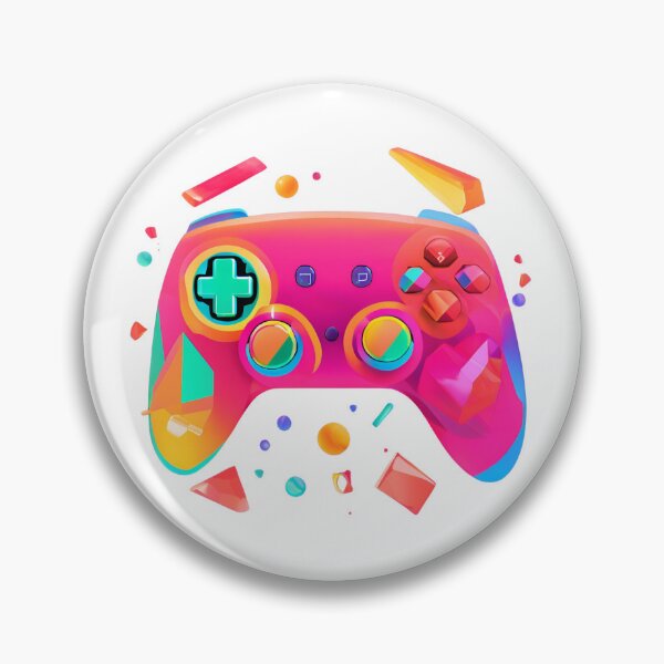 Item preview, cool colerful gaming controller designed and sold by FunnyBunny110.