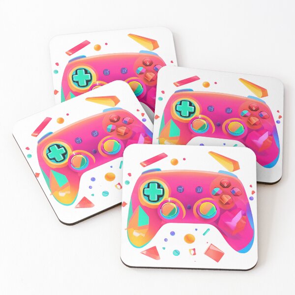 Artikelvorschau, cooler bunter Gaming-Controller entworfen und verkauft von FunnyBunny110.