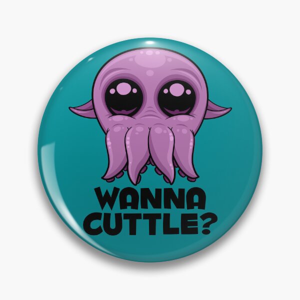 Item preview, Wanna Cuttle Cute Cartoon Cuttlefish designed and sold by fizzgig.