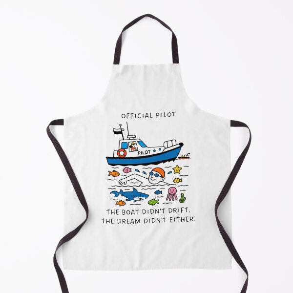 Item preview, Official Open Water Swim Pilot Gift – Female Pilot - Male Swimmer designed and sold by Open Water Swimming Gifts.