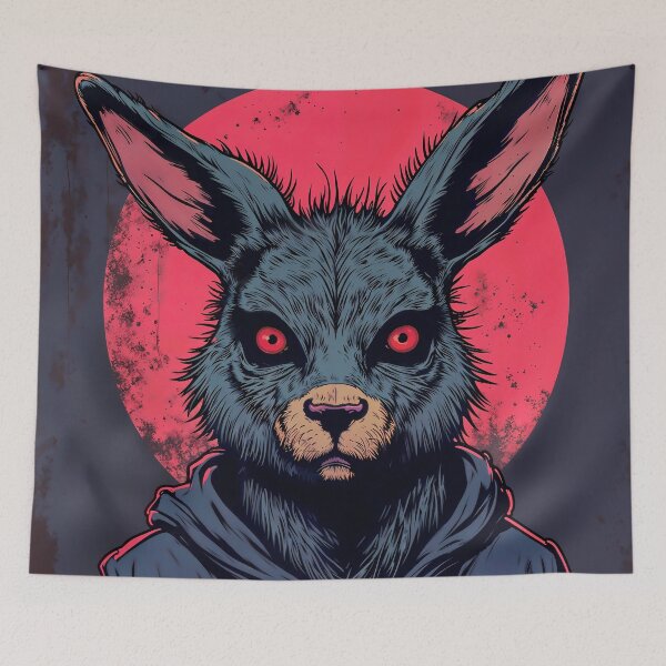 Item preview, This Bunny Won’t Bring You Easter Eggs. He Brings Questions and Regret designed and sold by DopeVibeStuff.