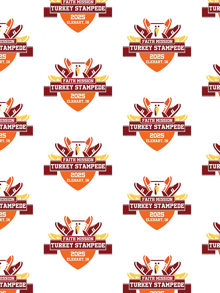 Thumbnail 3 of 3, Drawstring Bag, Turkey Stampede 2025 designed and sold by TurkeyStampede.