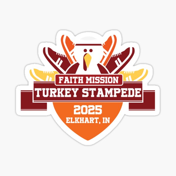 Turkey Stampede 2025 Sticker