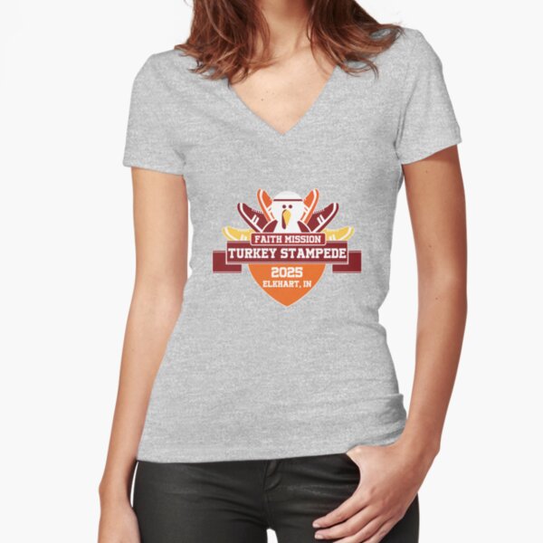 Fitted V-Neck T-Shirt
