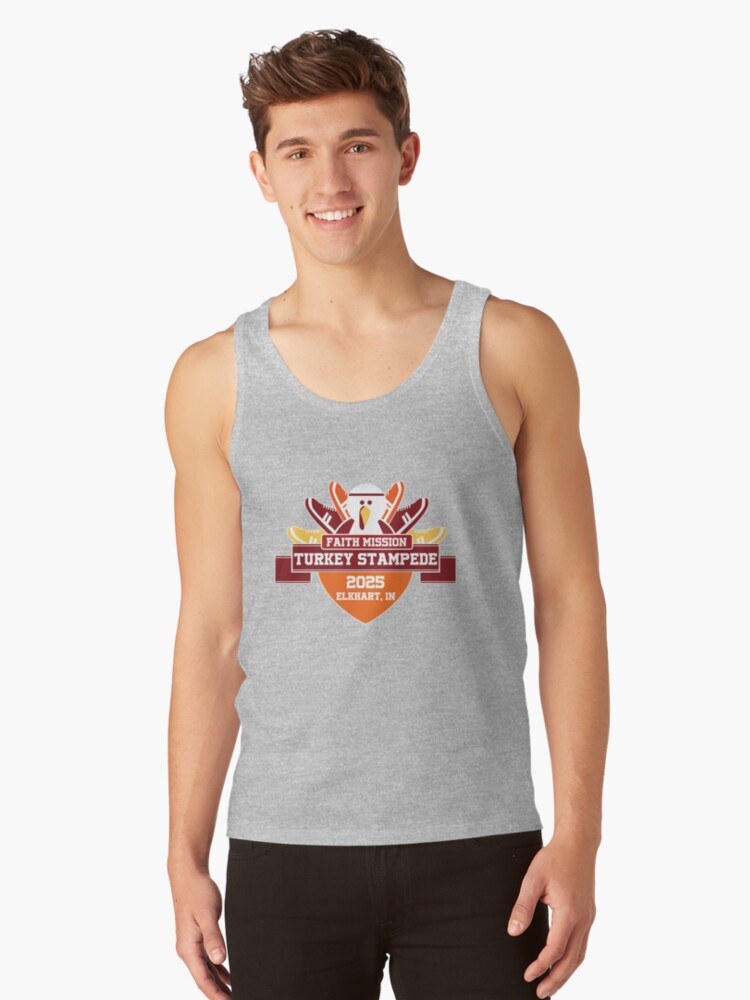 Thumbnail 1 of 3, Tank Top, Turkey Stampede 2025 designed and sold by TurkeyStampede.