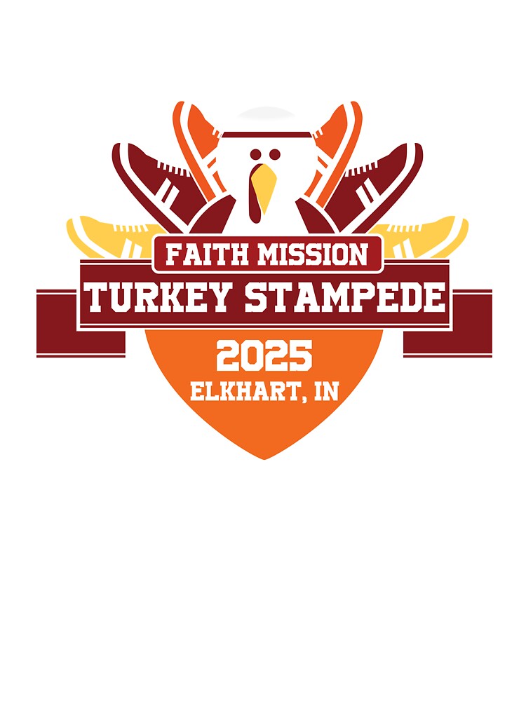 Thumbnail 2 of 2, Kids T-Shirt, Turkey Stampede 2025 designed and sold by TurkeyStampede.