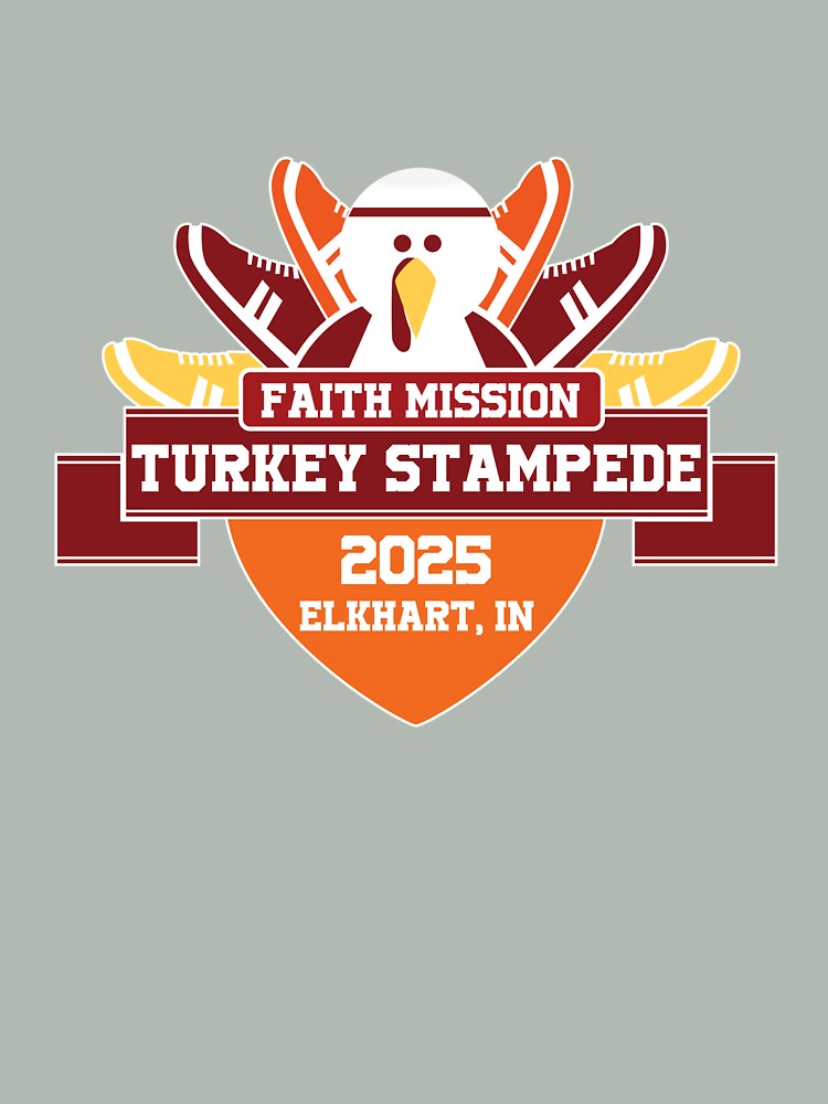 Thumbnail 4 of 4, Boxy T-Shirt, Turkey Stampede 2025 designed and sold by TurkeyStampede.