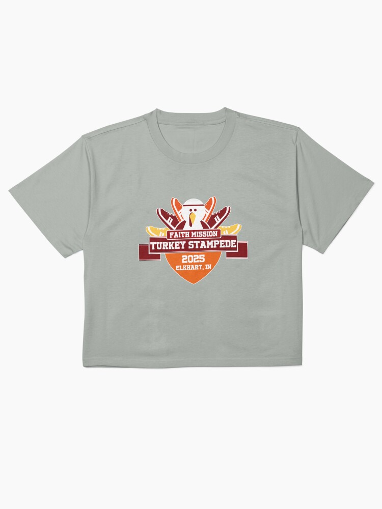 Thumbnail 2 of 4, Boxy T-Shirt, Turkey Stampede 2025 designed and sold by TurkeyStampede.
