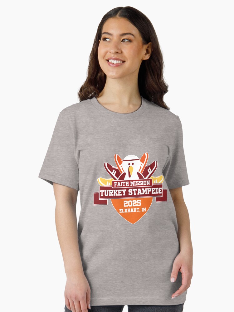 Thumbnail 2 of 7, Essential T-Shirt, Turkey Stampede 2025 designed and sold by TurkeyStampede.