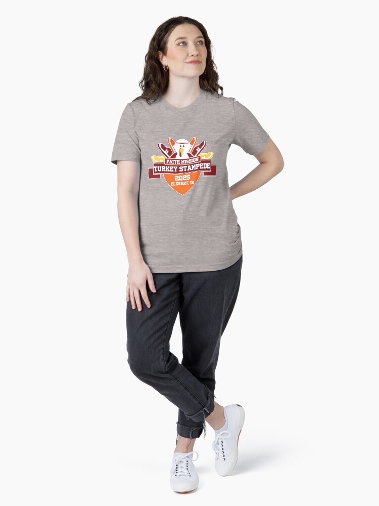 Thumbnail 4 of 7, Essential T-Shirt, Turkey Stampede 2025 designed and sold by TurkeyStampede.