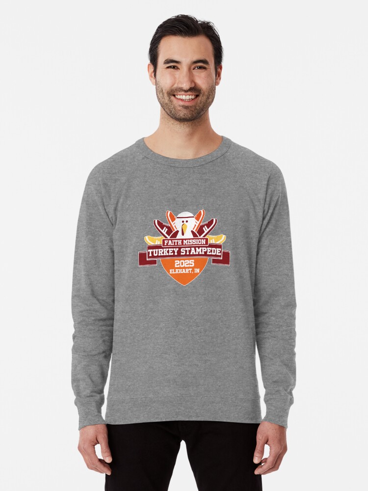 Thumbnail 1 of 5, Lightweight Sweatshirt, Turkey Stampede 2025 designed and sold by TurkeyStampede.