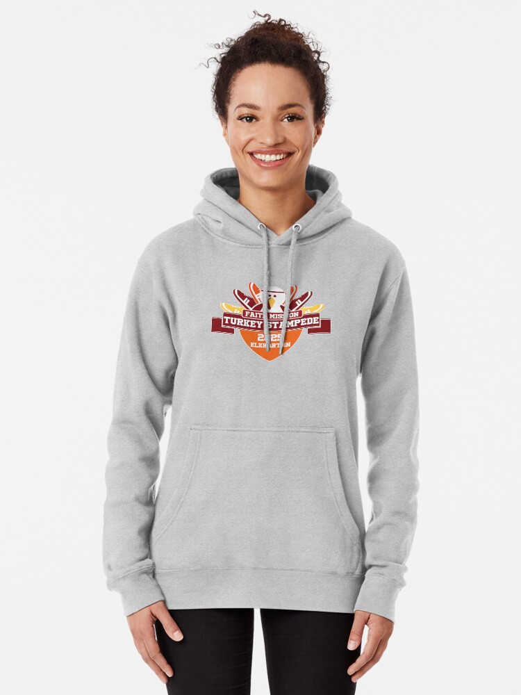 Thumbnail 2 of 5, Pullover Hoodie, Turkey Stampede 2025 designed and sold by TurkeyStampede.