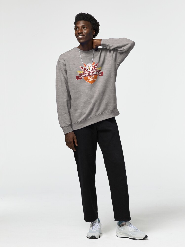 Thumbnail 3 of 7, Pullover Sweatshirt, Turkey Stampede 2025 designed and sold by TurkeyStampede.