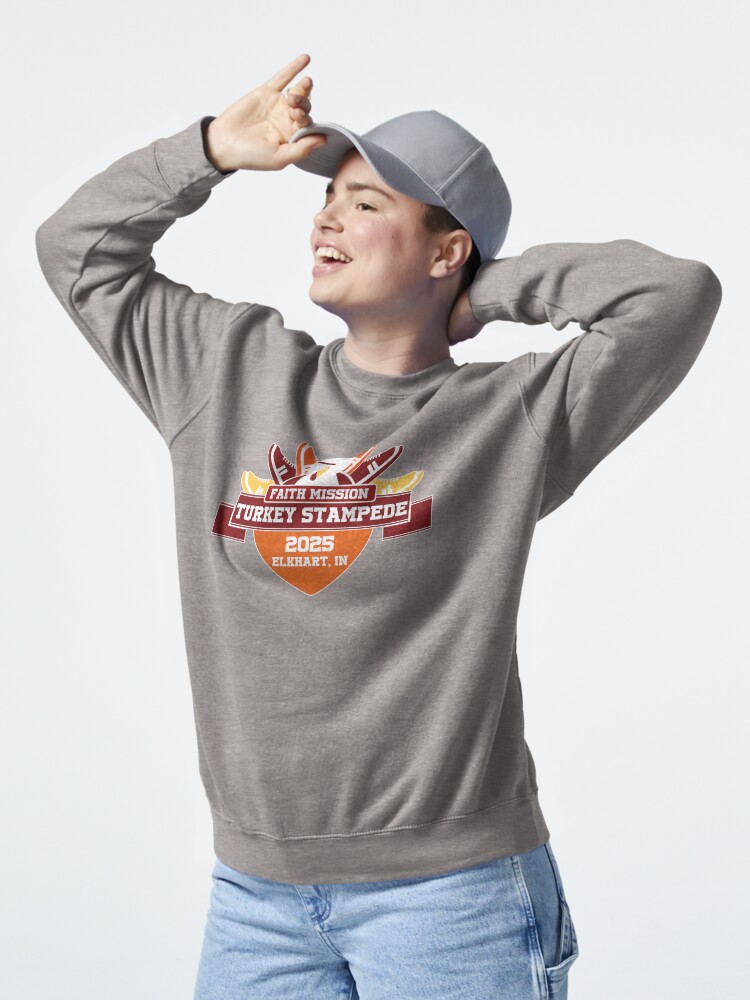 Thumbnail 5 of 7, Pullover Sweatshirt, Turkey Stampede 2025 designed and sold by TurkeyStampede.
