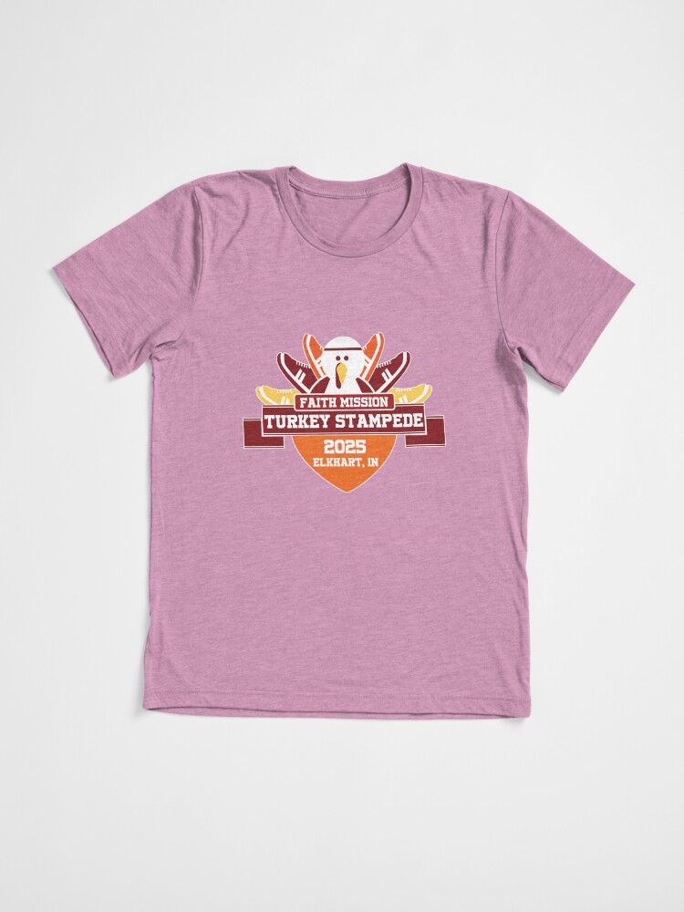 Thumbnail 3 of 7, Tri-blend T-Shirt, Turkey Stampede 2025 designed and sold by TurkeyStampede.