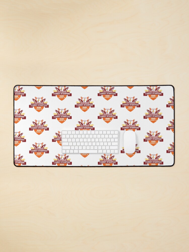 Thumbnail 1 of 5, Mouse Pad, Turkey Stampede 2025 designed and sold by TurkeyStampede.
