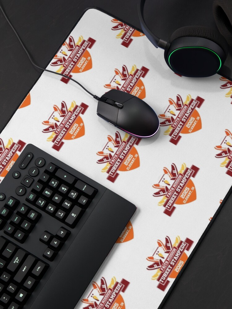 Thumbnail 4 of 5, Mouse Pad, Turkey Stampede 2025 designed and sold by TurkeyStampede.