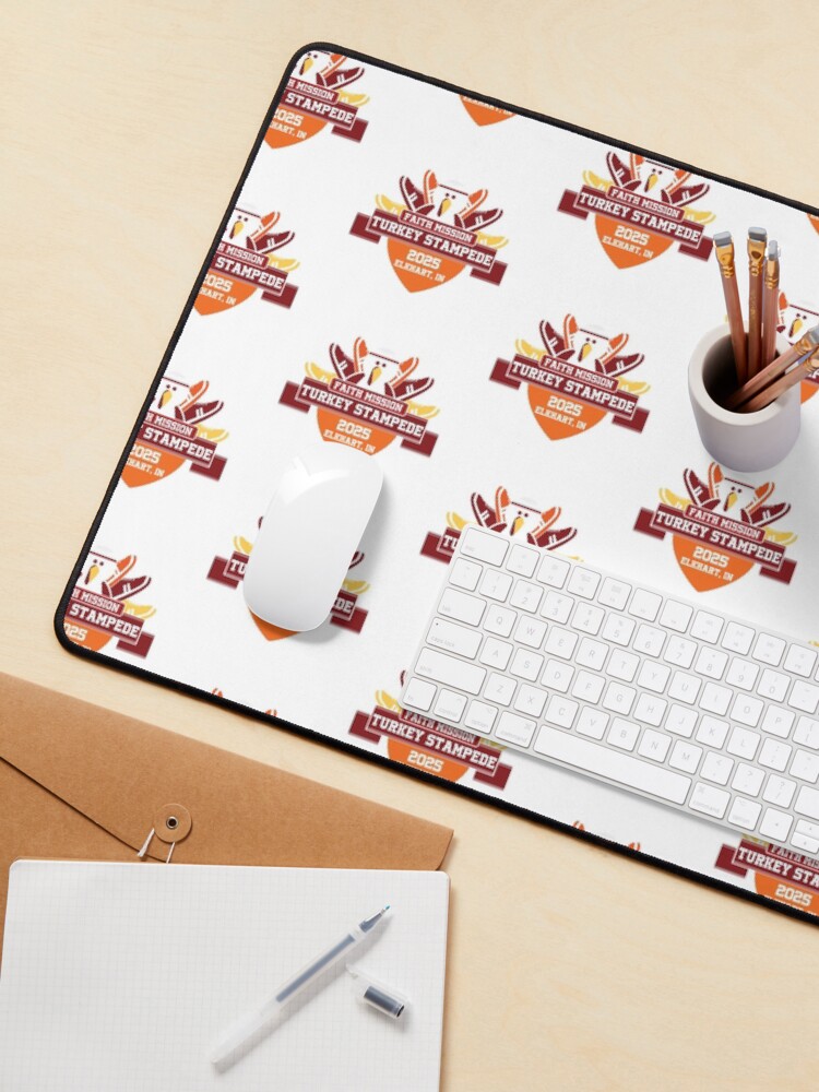 Thumbnail 3 of 5, Mouse Pad, Turkey Stampede 2025 designed and sold by TurkeyStampede.