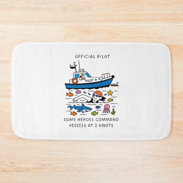 Item preview, Official Open Water Swim Pilot Gift – Female Pilot - Female Swimmer designed and sold by Open Water Swimming Gifts.