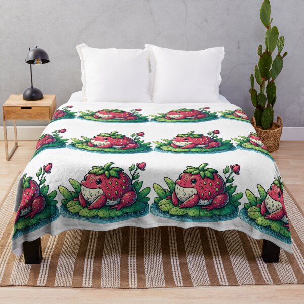 Item preview, Strawberry Frog designed and sold by Agnes-Creative.