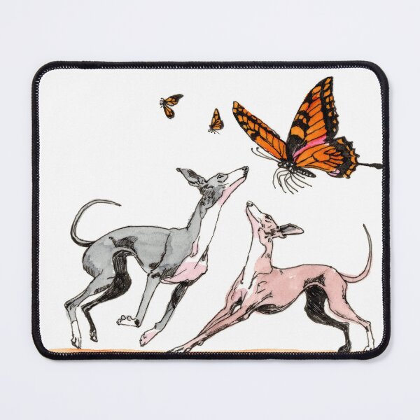 Item preview, Butterflies and Cold Noses designed and sold by Scribbles & Doodles by Jinx.