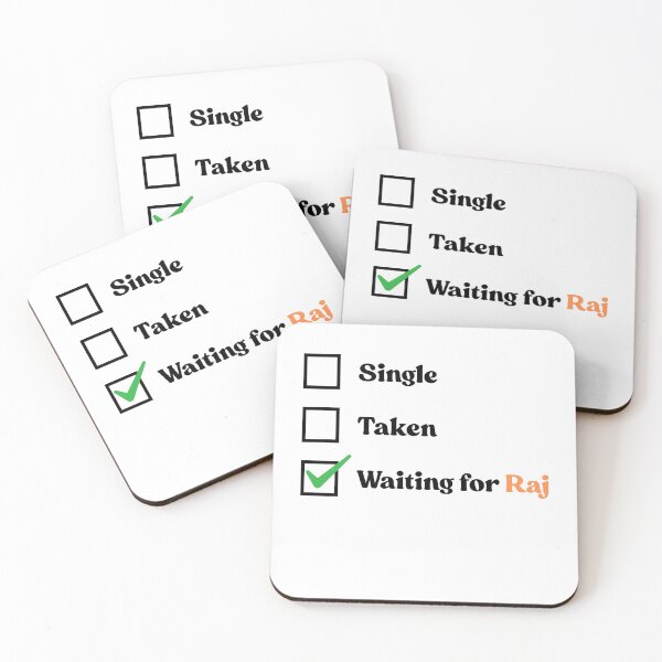 Item preview, Single? Taken? Waiting for Raj designed and sold by anya-jenkins.