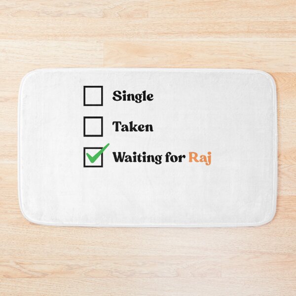 Item preview, Single? Taken? Waiting for Raj designed and sold by anya-jenkins.