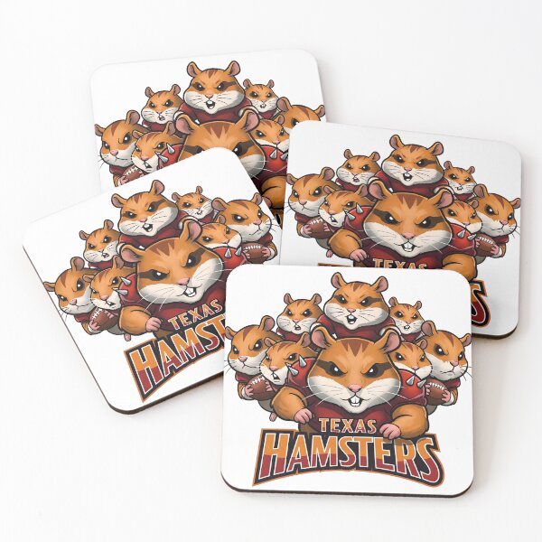 Item preview, Fierce Football Hamsters Team Mascot designed and sold by ericvonberner.