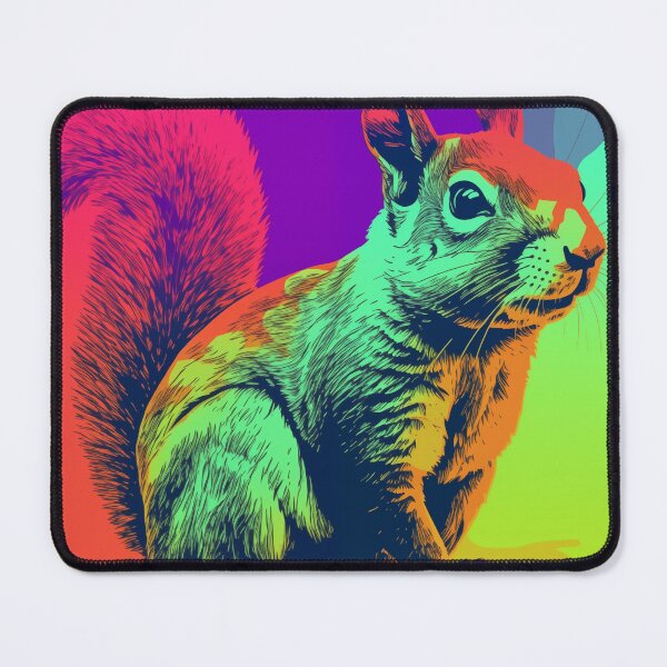 Item preview, Squirrel Popart designed and sold by RedHandedOD.