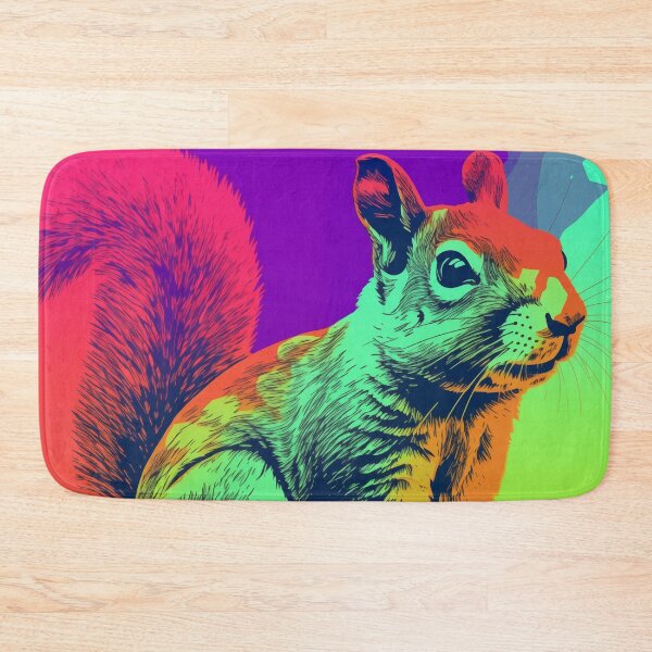 Item preview, Squirrel Popart designed and sold by RedHandedOD.