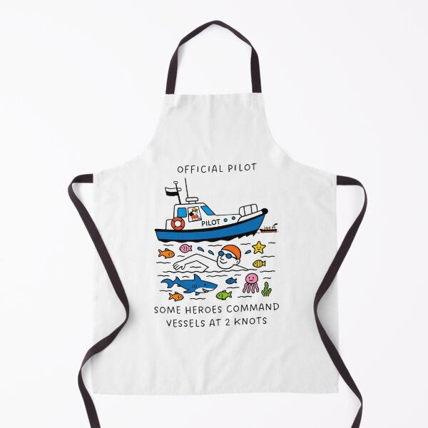 Item preview, Official Open Water Swim Pilot Gift – Female Pilot - Male Swimmer designed and sold by Open Water Swimming Gifts.