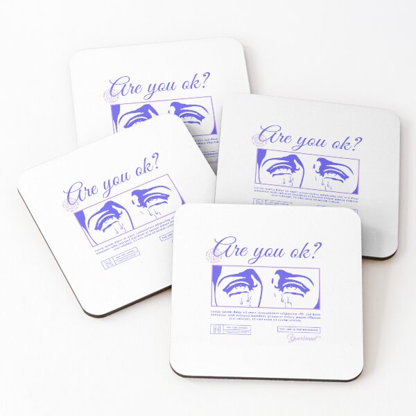 Item preview, Soul comforter design: "Are You OK?" Graphic for thoughtful moments designed and sold by KolbaVison.