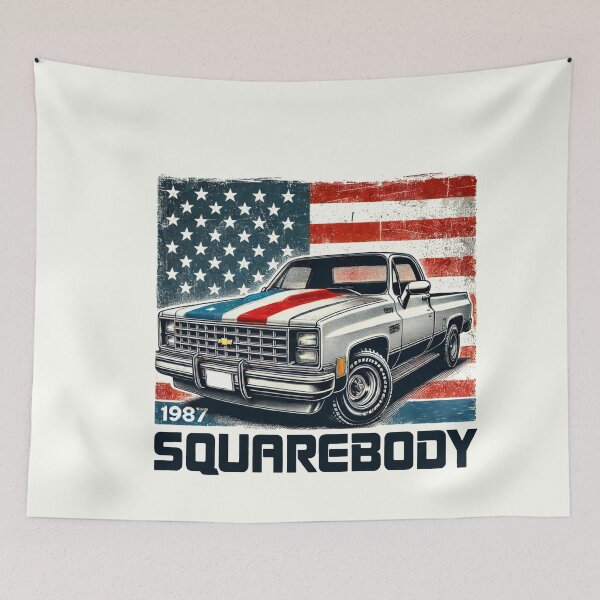 Item preview, 87 Chevy Squarebody Pickup  designed and sold by TheArtOfCar.