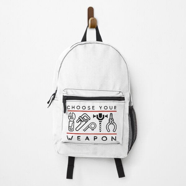 Item preview, Plumber Choose Your Weapon designed and sold by alczar.