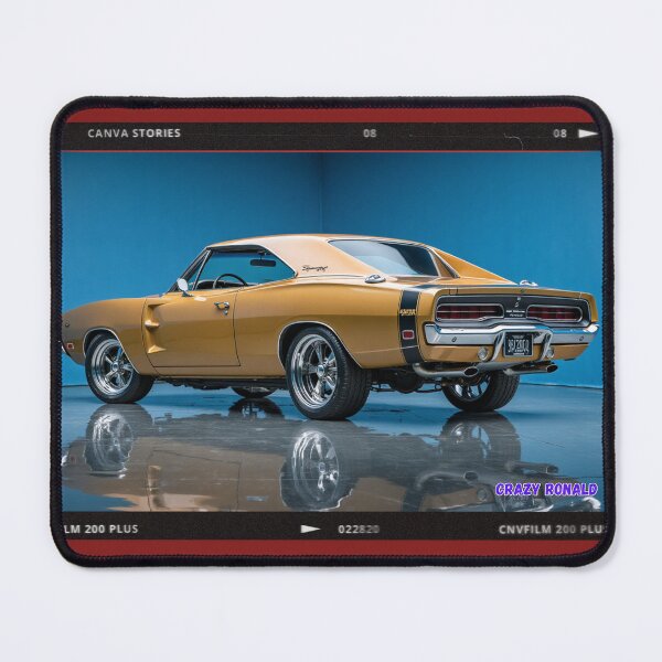 Item preview, Retro Car Design - Charger 68 Style designed and sold by Crazy Ronald.