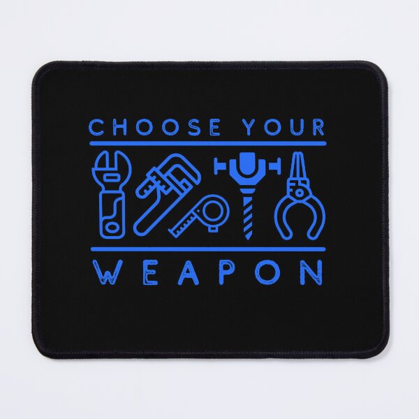 Item preview, Plumber Choose Your Weapon  designed and sold by alczar.
