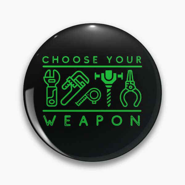 Item preview, Plumber Choose Your Weapon  designed and sold by alczar.
